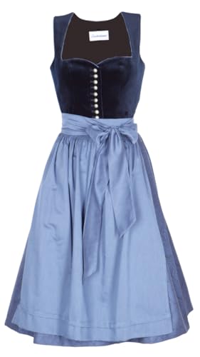 Trachtenhimmel Dirndl Samt Tanja 17264 Marine 70 cm midi Größe 38 Trachtenhimmel Dirndl Samt Tanja 17264 Marine 70 cm midi Größe 38 von Trachtenhimmel