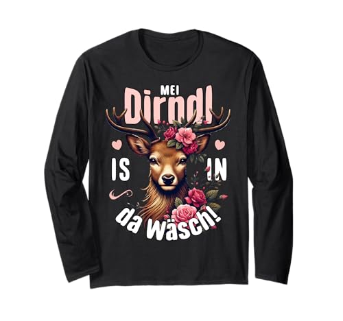 Trachtenshirt Damen Trachten T-Shirt Tracht Ersatz Dirndl Langarmshirt Trachtenshirt Damen Trachten T-Shirt Tracht Ersatz Dirndl Langarmshirt von Trachtenshirt Damen als Ersatz Dirndl Shirt