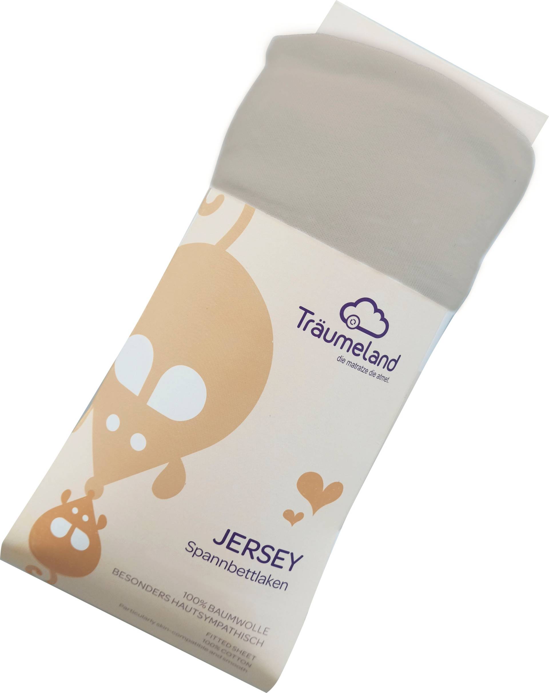 Träumeland Bettlaken "kuschelweiches Spannbetttuch Jersey", aus 100% kuscheliger Baumwolle Träumeland Bettlaken "kuschelweiches Spannbetttuch Jersey", aus 100% kuscheliger Baumwolle von Träumeland