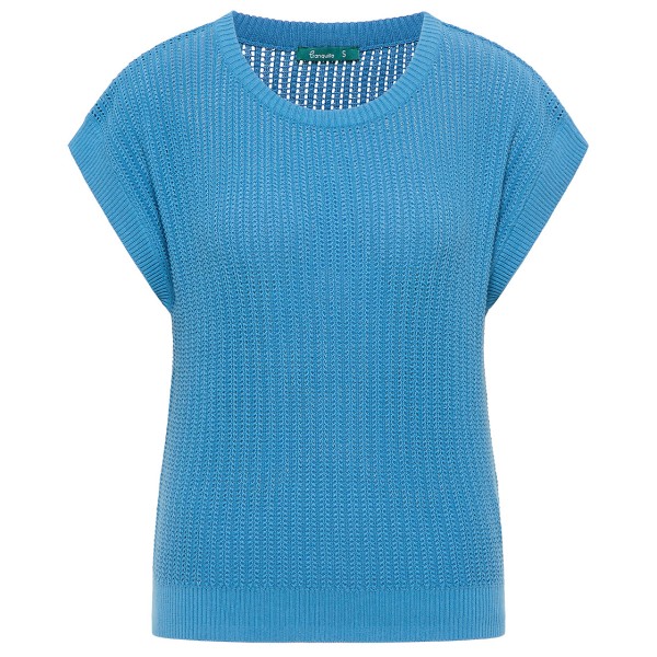 Tranquillo - Women's Lockeres Strick-Shirt - T-Shirt Gr M blau von Tranquillo