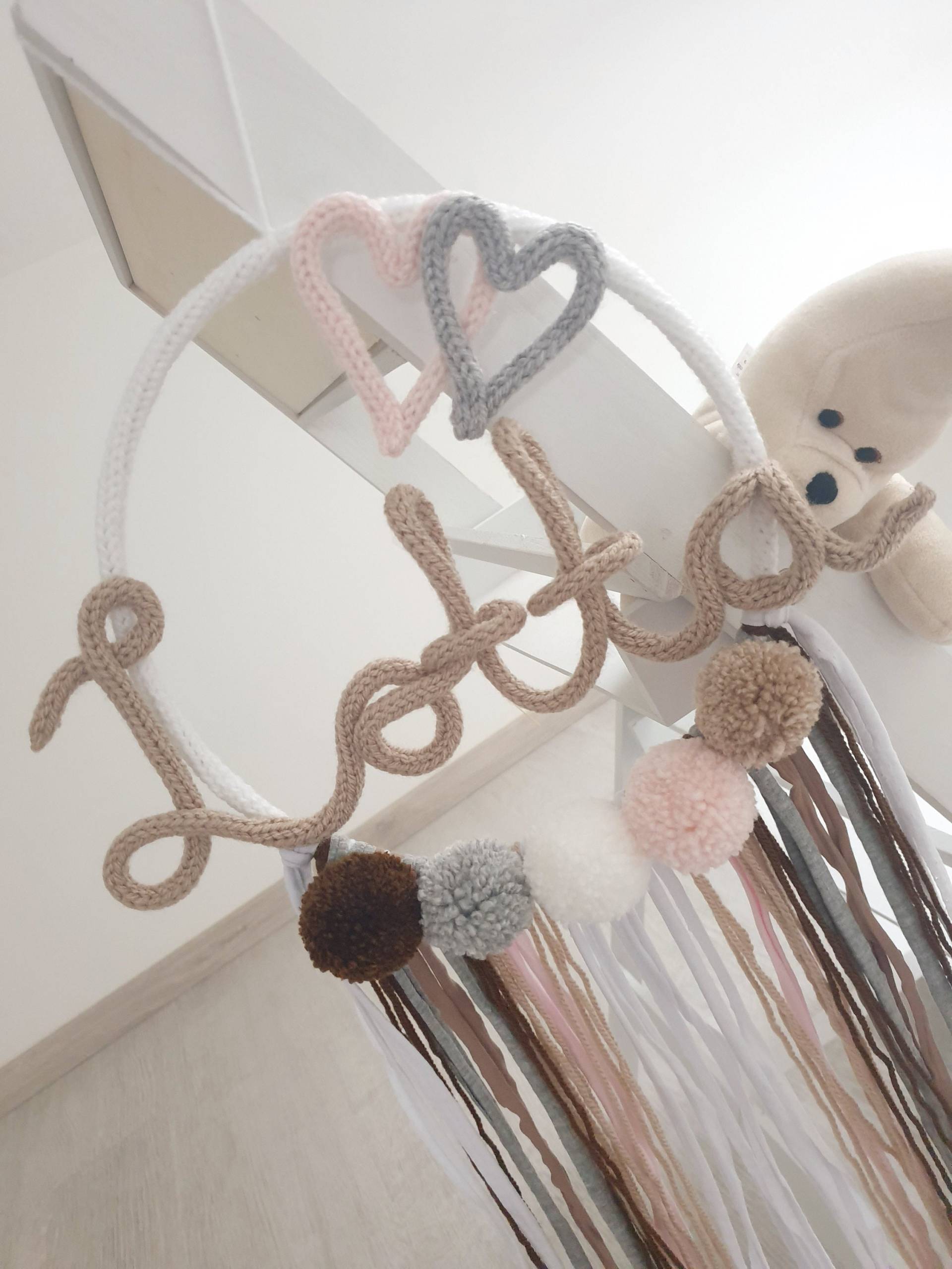 Traumfänger Mit Name, Personalisiert Led Babygeschenk Taufe Geburt Wandbehang Kinderzimmerdeko Wanddeko Babyzimmer Mädchen Junge Traumfänger Mit Name, Personalisiert Led Babygeschenk Taufe Geburt Wandbehang Kinderzimmerdeko Wanddeko Babyzimmer Mädchen Junge von TraumhaftDesign