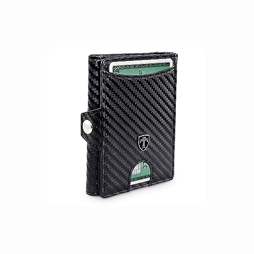 TRAVANDO Slim Wallet mit Geldklammer und Münzfach - Mini Geldbörse Herren Klein - Kartenetui, RFID Geldbeutel Männer Kreditkartenetui, Portemonnaie for Men, Damen, Portmonai Portmonaise Geldtasche TRAVANDO Slim Wallet mit Geldklammer und Münzfach - Mini Geldbörse Herren Klein - Kartenetui, RFID Geldbeutel Männer Kreditkartenetui, Portemonnaie for Men, Damen, Portmonai Portmonaise Geldtasche von TRAVANDO