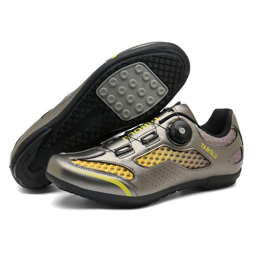 Treer Fahrradschuhe Herren Damen Rennradschuhe Schuhe Rennrad Schuhe Mountain Road Bikes Schuh Kompatibel Outdoor Radschuhe Fahrrad Indoor Spin 36 EU - Kein Schloss von Treer