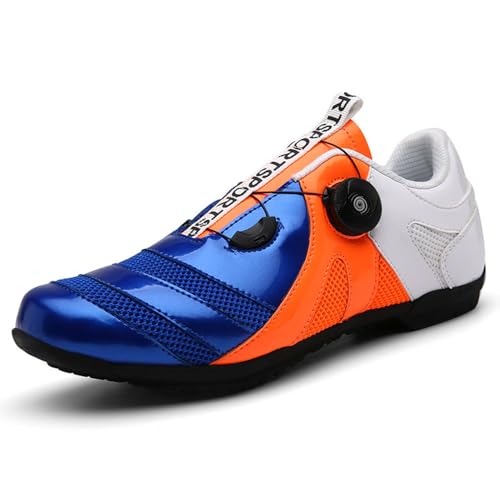 Treer Fahrradschuhe Herren Damen Rennradschuhe Silikon-Sohlen Schuhe Rennrad Schuhe Mountain Road Bikes Schuh Kompatibel Outdoor Radschuhe Fahrrad Indoor Spin 36 EU - 47 EU von Treer