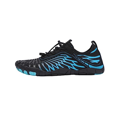 Treer Herren Damen Barfussschuhe, Herren Strandschuhe Badeschuhe Herren Segelschuhe Wasserschuhe Barfusslaufschuhe Sommer Zehenschuhe 36-47 Outdoor Wassersport Schuhe von Treer