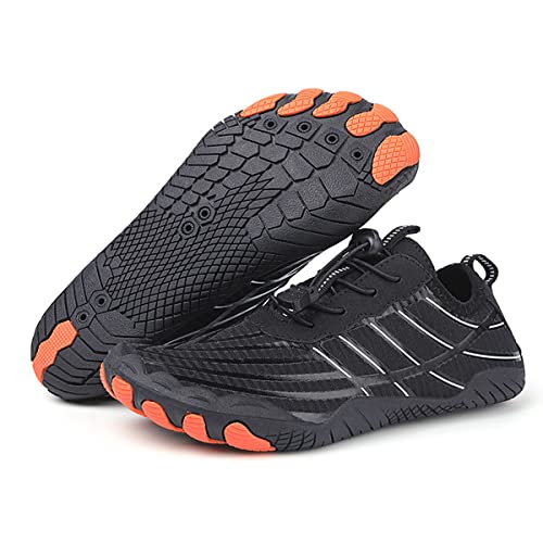 Treer Herren Damen Barfussschuhe Herren Badeschuhe Strandschuhe Herren Segelschuhe Wasserschuhe Barfusslaufschuhe Sommer Zehenschuhe Neoprenschuhe Schuhe Wassersport Outdoor von Treer