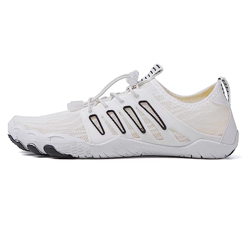 Treer Herren Damen Barfussschuhe Herren Badeschuhe Strandschuhe Herren Segelschuhe Wasserschuhe Barfusslaufschuhe Sommer Zehenschuhe Neoprenschuhe Segelschuhe Schuhe Outdoor von Treer