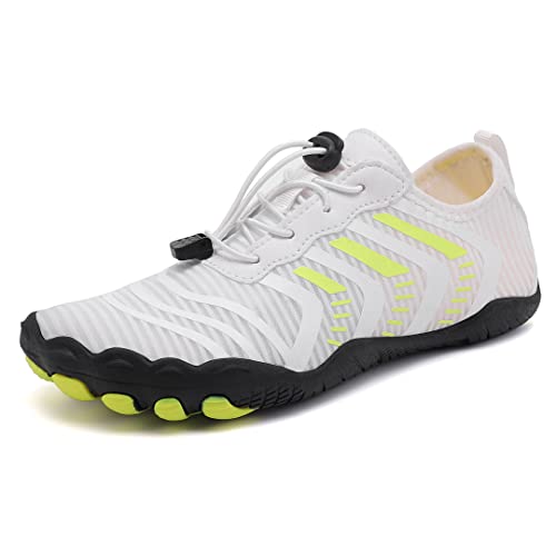 Treer Herren Damen Barfussschuhe Herren Badeschuhe Strandschuhe Herren Segelschuhe Wasserschuhe Barfusslaufschuhe Sommer Zehenschuhe Neoprenschuhe Segelschuhe Schuhe Wassersport Outdoor von Treer