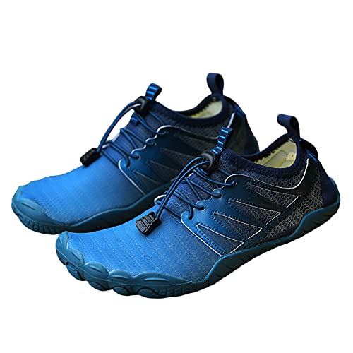 Treer Herren Damen Barfussschuhe Herren Badeschuhe Strandschuhe Herren Segelschuhe Wasserschuhe Barfusslaufschuhe Sommer Zehenschuhe Wassersport Outdoor Schuhe von Treer