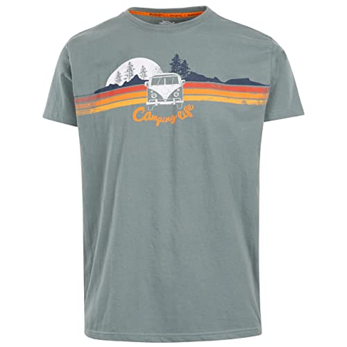Trespass - Cromer T-Shirt für Herren, Blauer Teich, L von Trespass