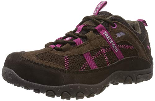 Trespass Damen Fell Trekking-& Wanderhalbschuhe, Braun (Coffee COF), 37 EU von Trespass