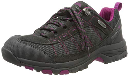 Trespass Damen Scree Trekking-& Wanderhalbschuhe, Schwarz (Castle CSL), 37 EU von Trespass