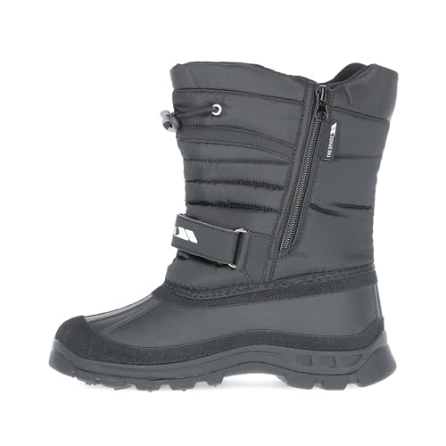 Trespass Dodo Unisex-Kinder Schneestiefel, Schwarz, 31 EU von Trespass