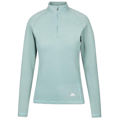 Trespass Damen Womens Base Layer Top Unterhemd, Zinn/Blaugrün, 38 von Trespass