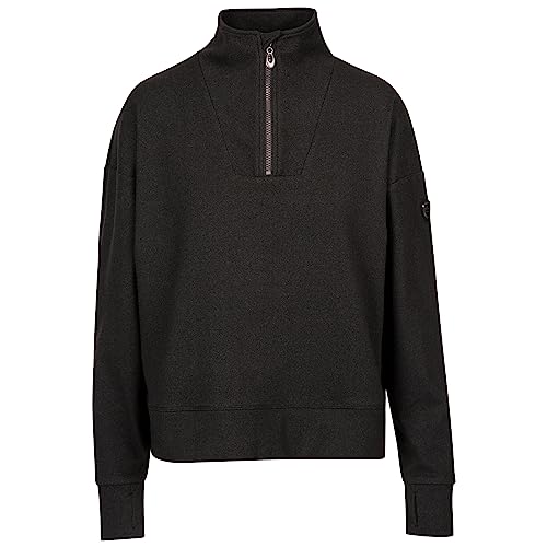 Trespass Damen Lässiges Top Happen, meliert, Größe 40, Dunkelgrau (Dark Grey Marl), 38 von Trespass