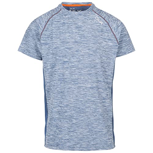 Trespass Male DLX Active Top Cooper, Smokey Blue Marl, XL von Trespass