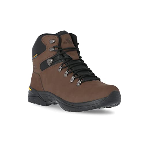 Trespass Herren Lochlyn Trekking-& Wanderstiefel, Braun (Dark Brown Dark Brown), 43 EU von Trespass