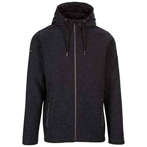 Trespass Herren Male At200 Fleece, Black Marl, XL von Trespass