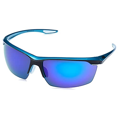 Trespass Unisex Hinter Sonnenbrille mit blauen Spiegelgläsern (Einheitsgröße) (Blau) von Trespass