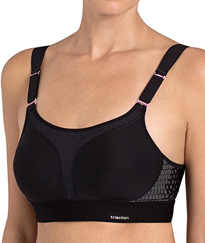 Triaction Damen Extreme Lite N EX Sport-BH, Schwarz (BLACK 04), 75D von TriAction