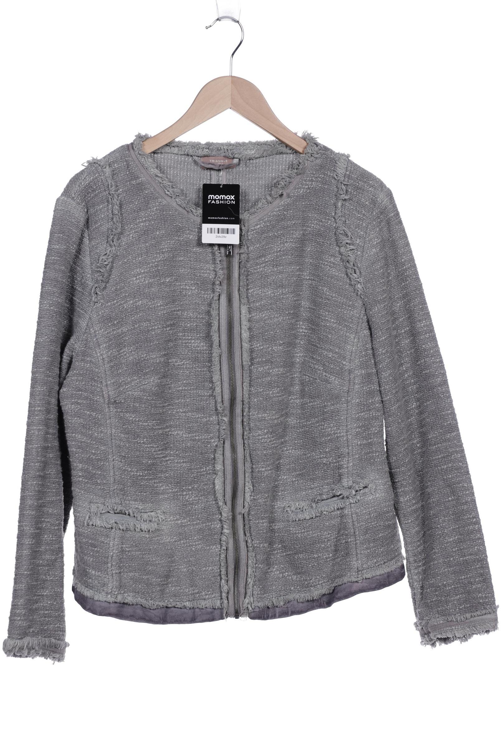 Triangle Damen Jacke, grau, Gr. 46 von Triangle