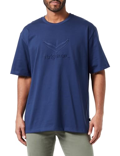 TRIGEMA Herren 640213123 T-Shirt, Night-Blue, XXL von Trigema