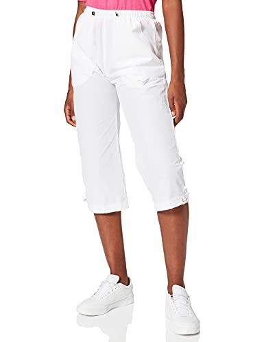 Trigema Damen 506290 Sporthose, Weiß (weiß 001), 36 (Herstellergröße: S) von Trigema