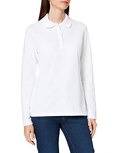 Trigema Damen 5216531 Poloshirt, Weiß (Weiss 001), XX-Large von Trigema