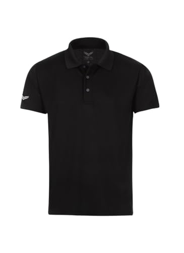 Trigema Damen 544601 Poloshirt, Schwarz (Schwarz 008), 48 (Herstellergröße: XL) von Trigema