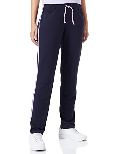 Trigema Damen 577019718 Jogginghose, Navy, L von Trigema