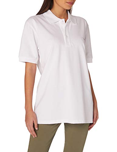 Trigema Damen Poloshirt , Weiß (Weiss 001) , XXXX-L von Trigema