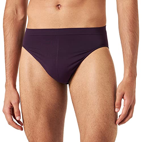 Trigema Herren 612302 Slip, Aubergine, M EU von Trigema