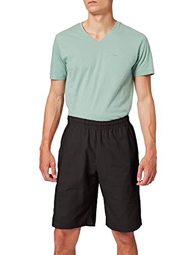 Trigema Herren 615095 Sportshorts, Schwarz (schwarz 008), 64 (Herstellergröße: XXXL) von Trigema