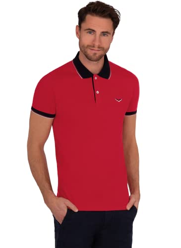 Trigema Herren 621632119 Poloshirt, Kirsch, S von Trigema