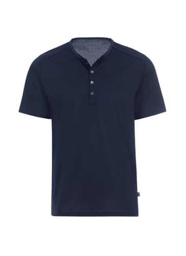 Trigema Herren 637204 T-Shirt, Blau (Navy 046), XXX-Large (Herstellergröße: XXXL) von Trigema