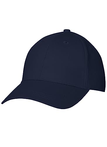 Trigema Herren Baseballmütze Baseball Cap, Blau (Navy 046), One Size (Herstellergröße: 900) von Trigema