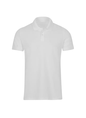 Trigema Herren Poloshirt 626601, Weiß(Weiß), XX-Large von Trigema