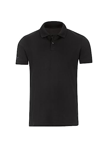 Trigema Herren Poloshirt 626601, Schwarz(Schwarz), X-Large von Trigema