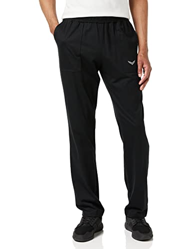 Trigema Herren 637091 Sporthose, Schwarz (schwarz 008), 68 (Herstellergröße: 4XL) von Trigema