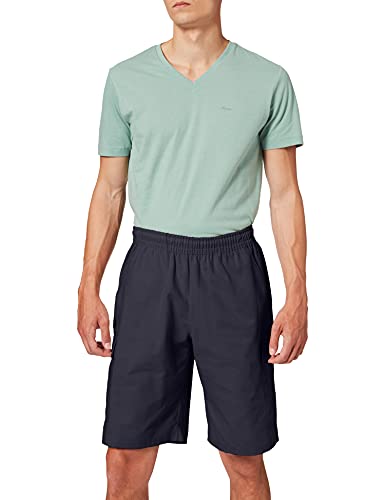 Trigema Herren 615095 Sportshorts, Blau (Navy 046), 64 (Herstellergröße: XXXL) von Trigema