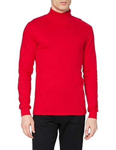 Trigema Herren Sportrollkragenpullover 685010 , Rot (kirsch), X-Large von Trigema