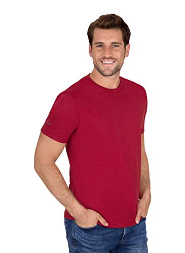 Trigema Herren 639202 T Shirt, Rubin-c2c, XXL EU von Trigema