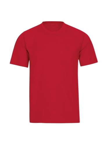 Trigema Herren T-Shirt aus Baumwolle 637202, Kirsch, XXL von Trigema