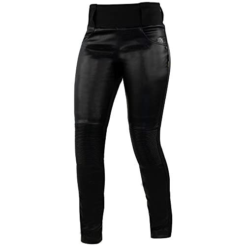 Trilobite Damen Motorrad Leder Leggings (Black,38/32) von Trilobite