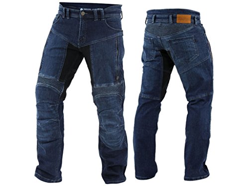 Trilobite Herren Motorradjeans Parado, Blau, L34, 30/46, 3066114 von Trilobite