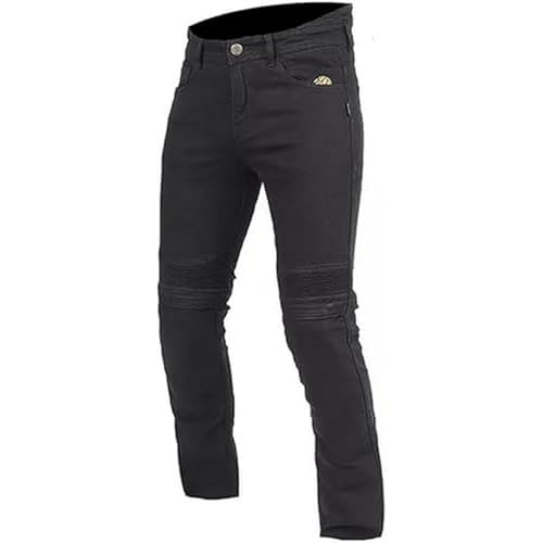 Trilobite Motorradjeans Micas Urban Herren schwarz Slim-Fit Hose CE AA mit SAS-TEC Protektoren, 34/32 von Trilobite