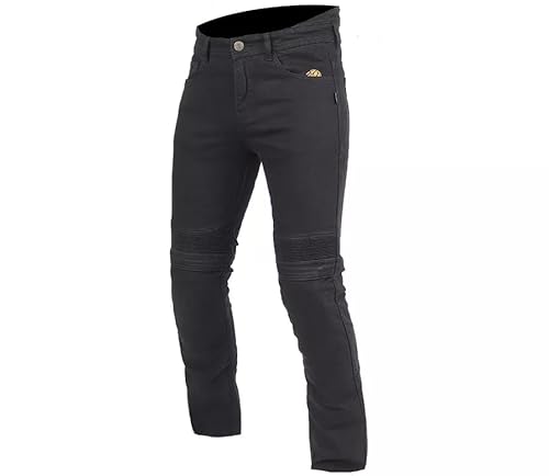 Trilobite Motorradjeans Micas Urban Herren schwarz Slim-Fit Hose CE AA mit SAS-TEC Protektoren, 36/32 von Trilobite