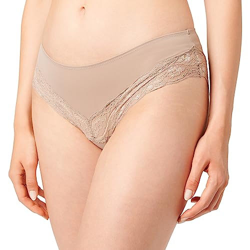 Triumph Damen Lovely Micro Hipster Briefs, Cafe Latte, M EU von Triumph