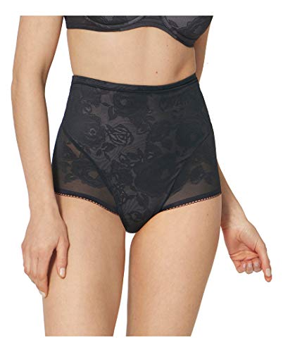 Triumph Wild Rose Sensation High Waist Panty Black XL von Triumph