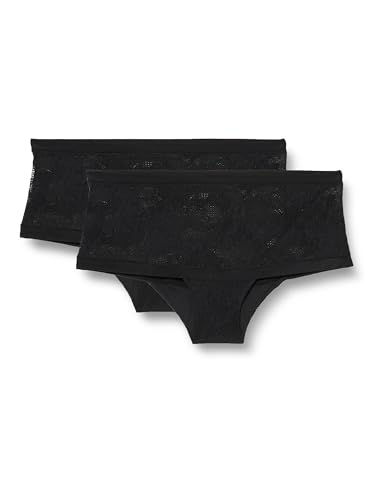 Triumph Women's Smart Deco Bandeau EX 2P Briefs, Black, 2 von Triumph